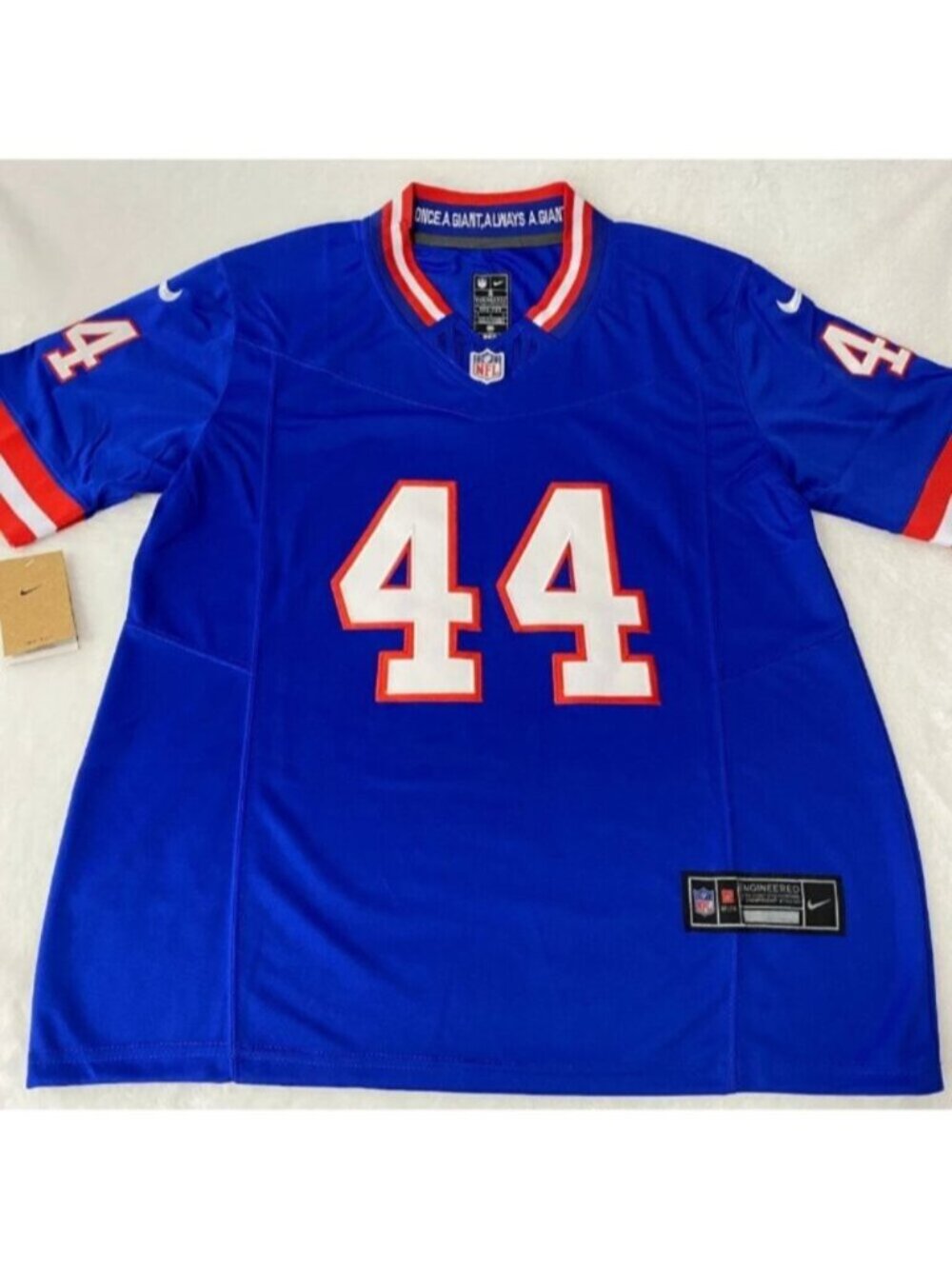 Cam Skattebo Royal Stitched Jersey Vapor Blue